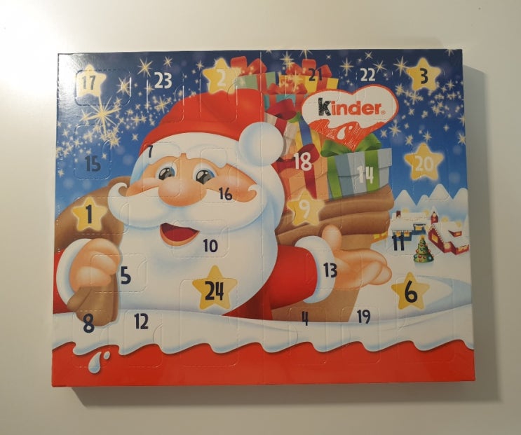  킨더와 밀카의 어드벤트 캘린더 리뷰