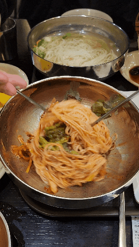  구로디지털단지 혼밥,가성비 맛집 공릉동 원조 멸치국수