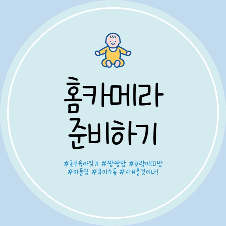  헤이홈 스마트 홈카메라 프로 신생아 홈캠 내돈내산 구매 홈캠 비교