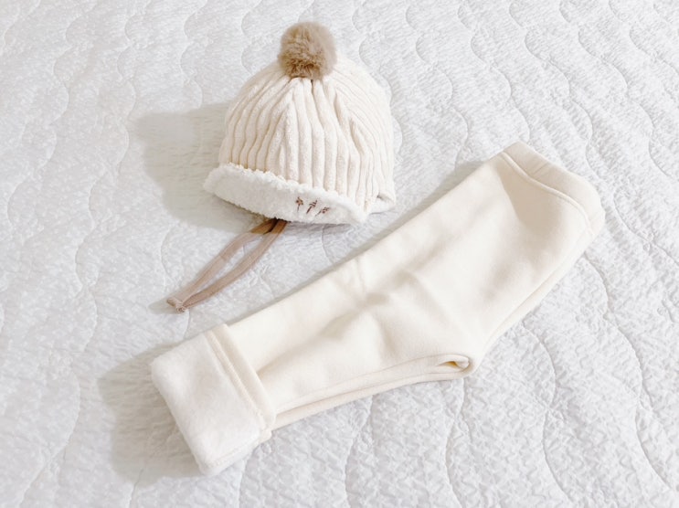 [ 아기 겨울옷 ] 해피프린스 모자 & 기모 레깅스