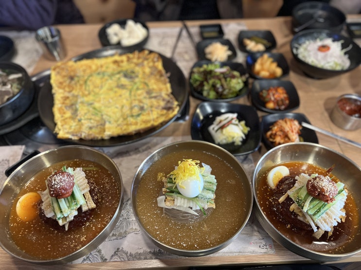  진주 상대동 맛집 | 산홍 진주냉면