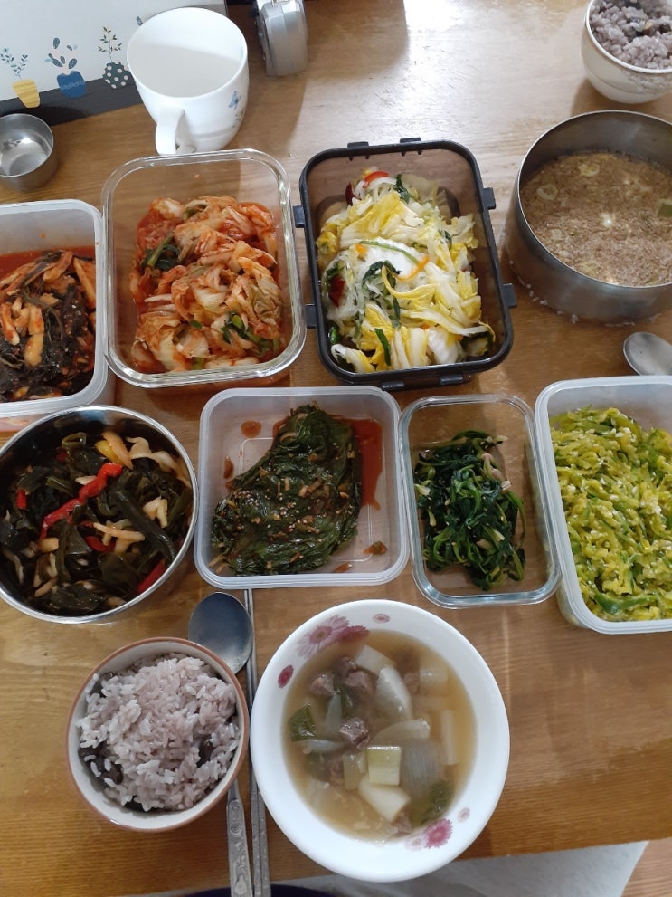  친정엄마 반찬봉사 , 목욕 봉사 온양온천 Go  Go!