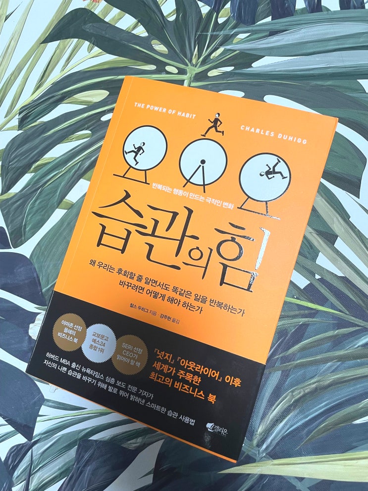  [도서 리뷰] 습관의힘 반복되는 행동이 만드는 극적인 변화
