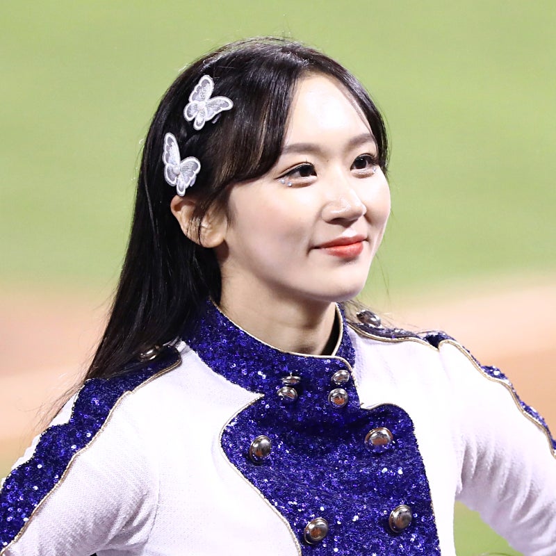 삼성라이온즈 김가영 치어리더 프로배구에서도!