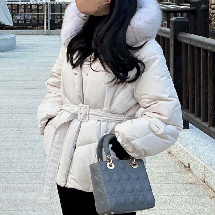 [대전] 신세계ㅣ케네스레이디 22FW 벨티드 후드 구스다운 여자패딩 추천