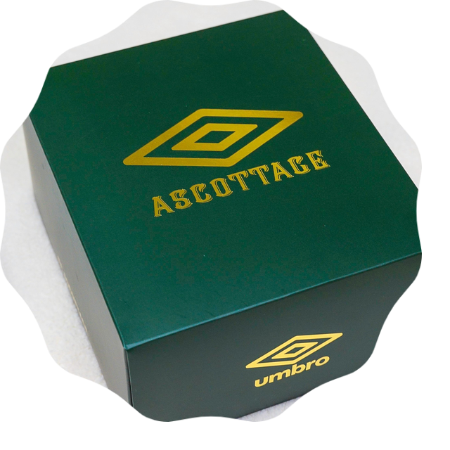  엄브로(UMBRO) X 에스코티지(ASCOTTAGE) 굿즈 패키지박스 제작