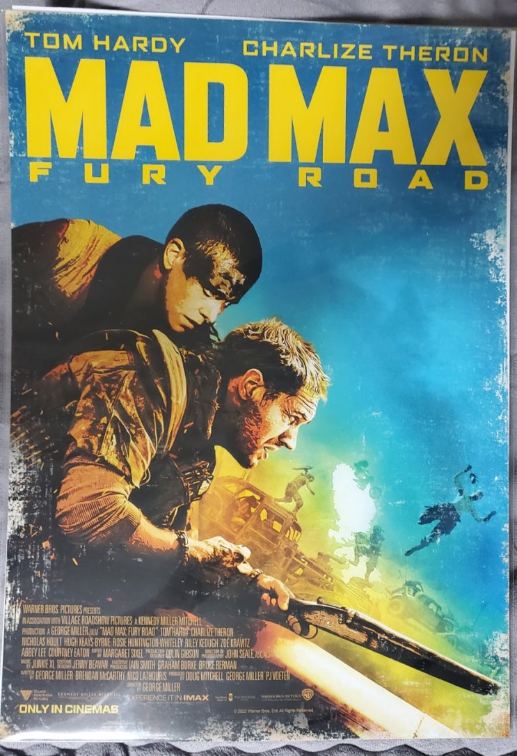  매드맥스, 그래비티 IMAX 아이맥스 3D 재개봉 후기 + 포스터 실물!