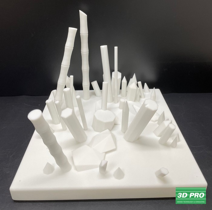 3D프린터로 형이상학적 모형물 출력/플라스틱 출력물/3D 프린팅으로 시제품 출력/대학생 졸업작품/ SLA 레이저 방식/ABS Like 레진 소재/ 쓰리디프로/3D프로/3DPRO
