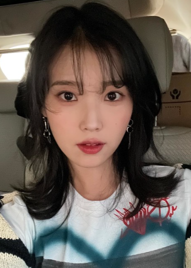  아이유 중단발헤어스타일(허쉬 컷, 레이어드 컷, 빌드 펌, c컬 펌, 웨이브 펌)