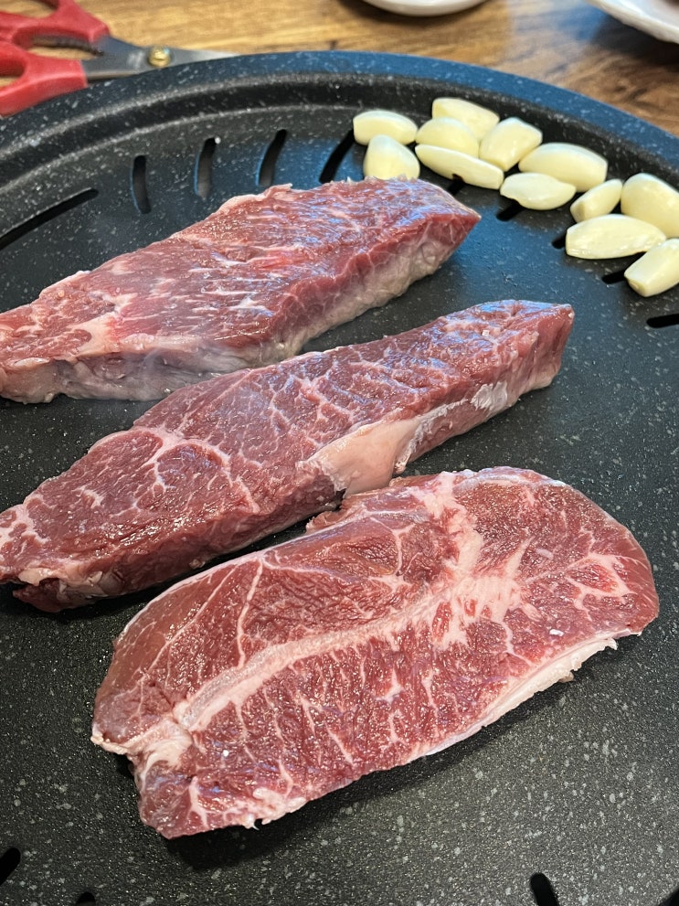  경기도 광주 정육식당 '가나안농장한우' 에서 저렴한 소고기!