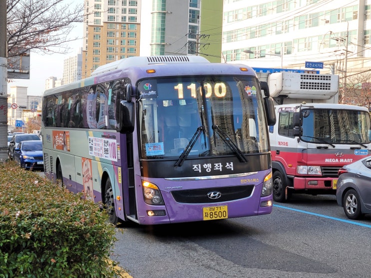  [양산 1100번 버스] 시간표 부산에서 양산 출퇴근 편리해요