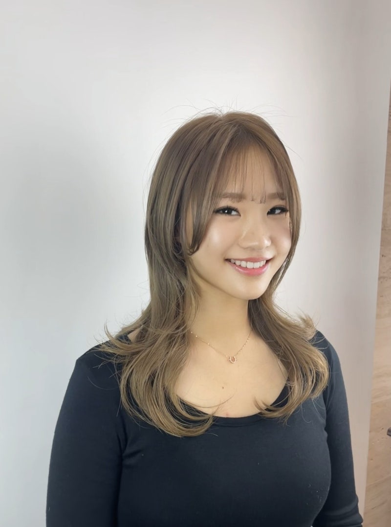 탈색없이 베이지염색 가능? 염색 추천해주는 공유미용실 창원점 : 네이버 블로그
