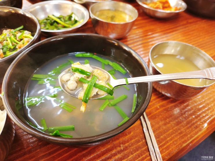 부산 사상 맛집 삼락재첩거리 전통맛집 할매재첩국