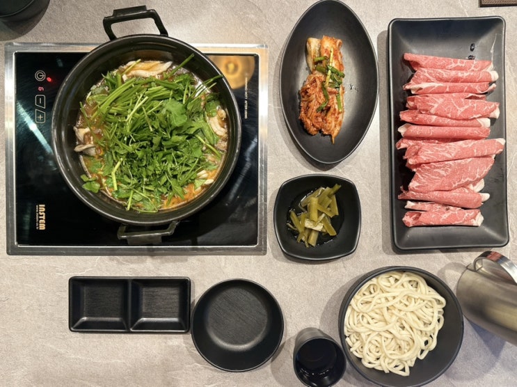  마곡샤브샤브 얼큰샤브공장 와규와 얼큰육수의 조합 와규 뜻
