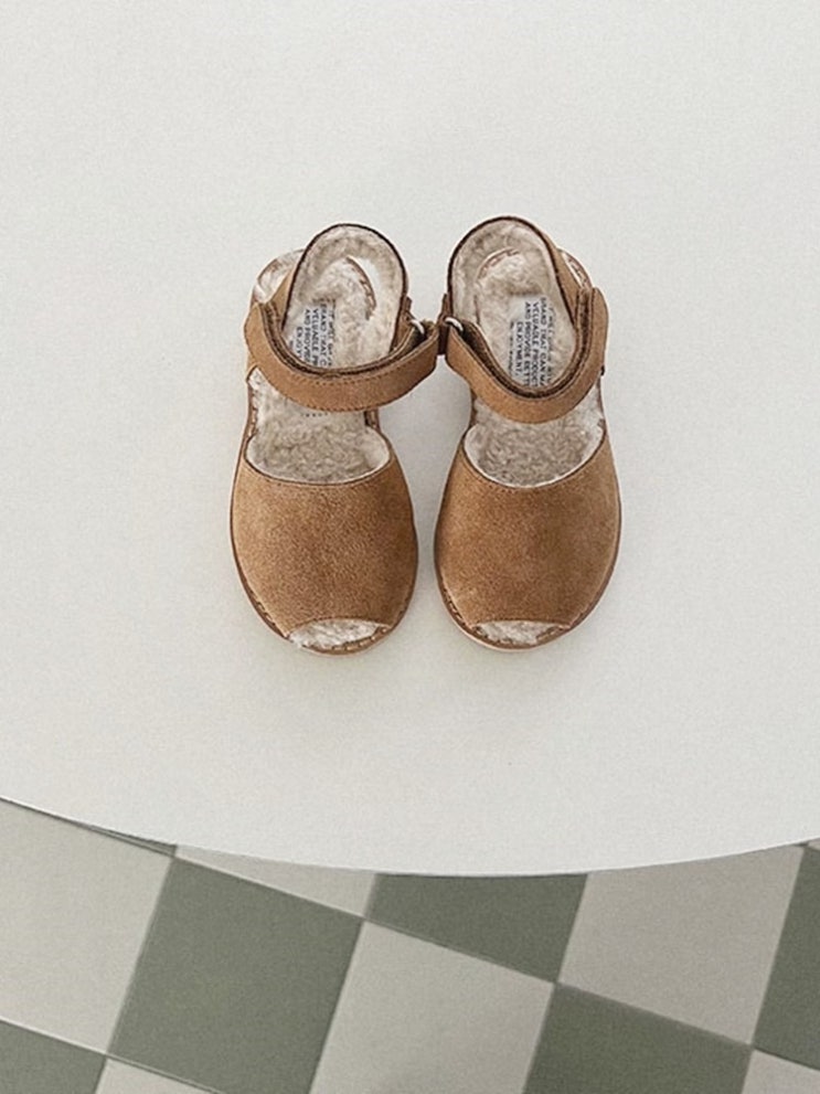  피오나 어그 샌들 mom kids 맘앤키즈 양털 맘커플 추천