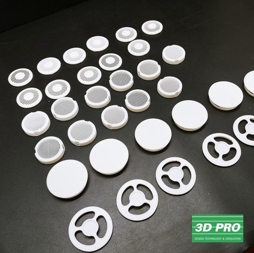3D프린터로 대량 플라스틱 출력물 제작/대량 플라스틱 출력물/대학생 졸업작품/3D프린터 출력물/ SLA방식/ABS Like 레진/ 쓰리디프로/3D프로/3DPRO