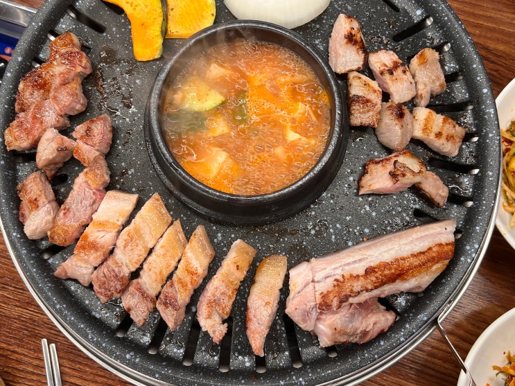 [김포 맛집] 풍무동  삼겹살 호박정육식당