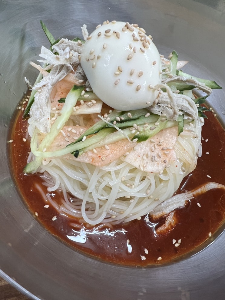  부산 맛집_올해 먹은 음식 중 가장 맛있었다 부산역 중앙동 꿩고기 육수 매운밀면 원조 부산밀면 내돈내산