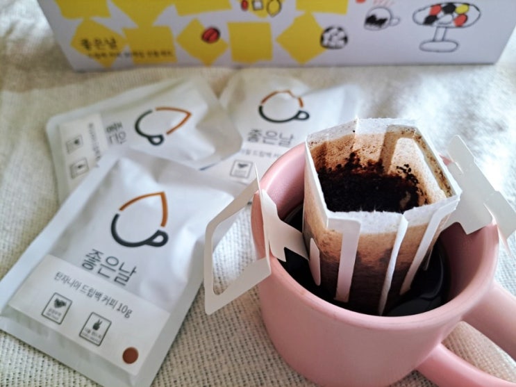 성미산좋은날협동조합 공정무역 드립백 커피. 착한소비로 '좋은날' 만드세요 성미산좋은날협동조합 공정무역 드립백 커피. 착한소비로 '좋은날' 만드세요