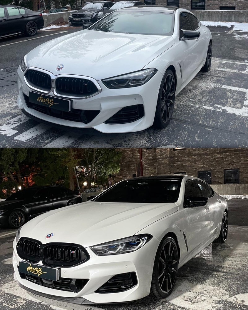 성남 판교 분당구 / 랩핑 / 크롬죽이기 / BMW / 8시리즈