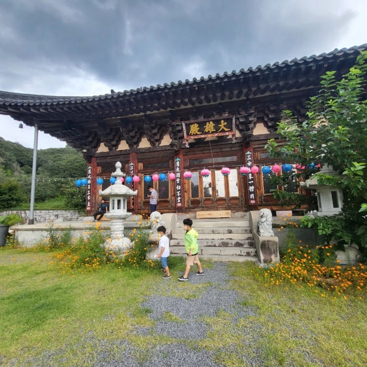  지난 추석 풍경, 국내 최대의 여래상이 있는 전라남도 광양 운암사