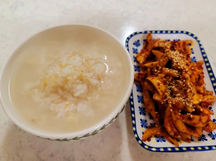  무짱아치 무짠지 무침 만들기