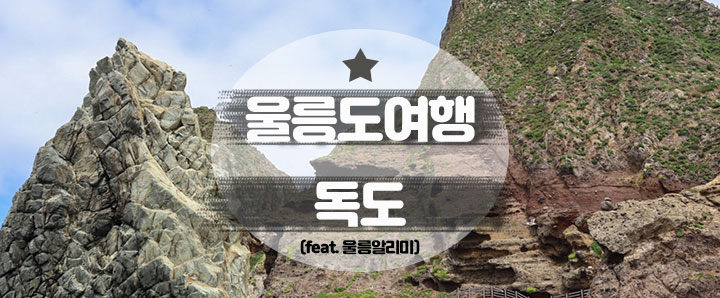 [울릉도] 3대가 덕을 쌓아야만 갈 수 있다는 독도! 랜딩까지 성공하기 (feat. 멀미약, 울릉알리미)