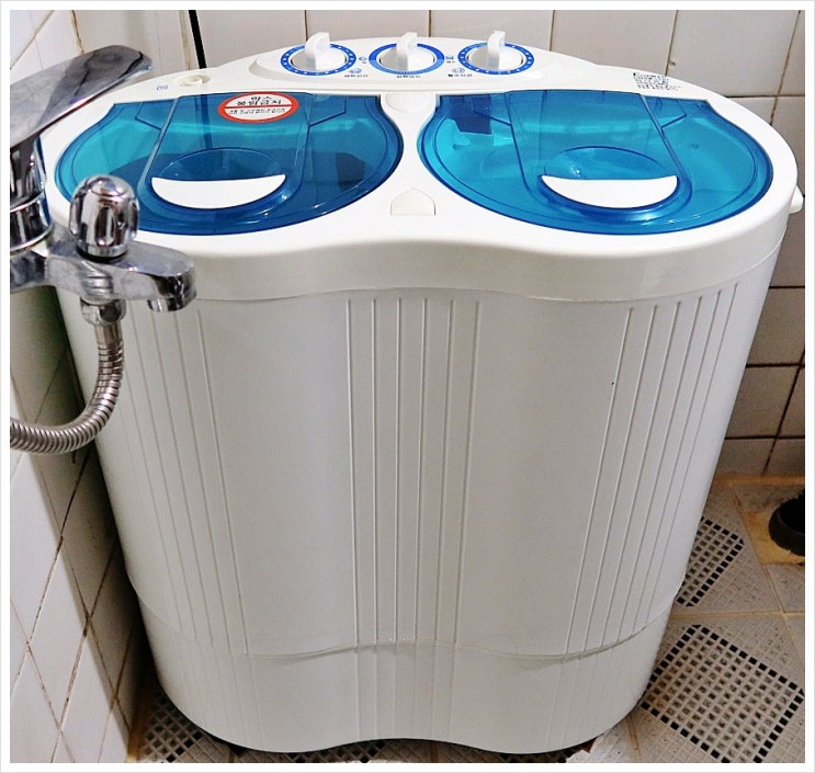 에코웰 수동 미니세탁기 2kg(XPB20-88S)