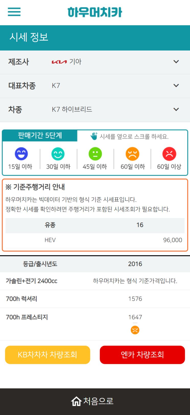 하우머치카 2022년 12월 K7 하이브리드 중고차시세.가격표 하우머치카 2022년 12월 K7 하이브리드 중고차시세.가격표
