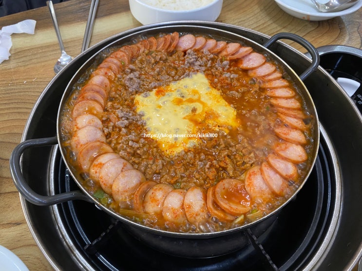 수원 맛집 인계동 이나경 송탄부대찌개 내돈내산 리뷰