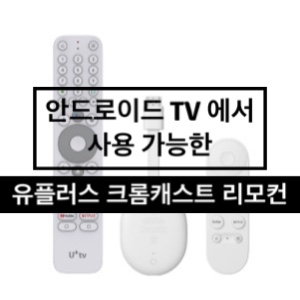  [내돈내산]Lg 유플러스 크롬 캐스트 리모컨 개봉기