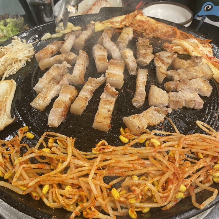 중화역 맛집 추천 장군솥뚜껑 오겹살 된장찌개 볶음밥 존맛탱인 우리동네 고깃집 내돈내먹 후기