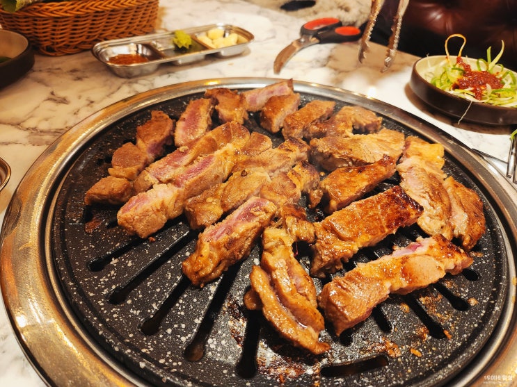 명지고기맛집 수제숯불갈비 생생스테이크갈비 명지무한리필