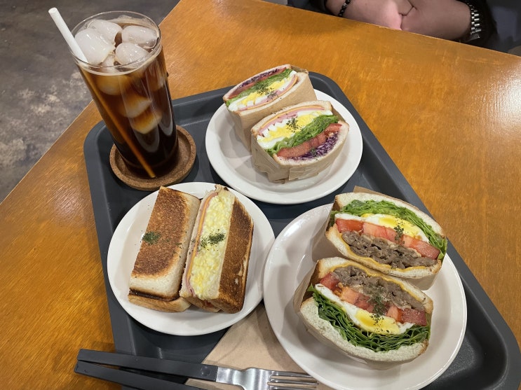  구월동 샌드위치 맛집 , 구월동 애견동반 카페 : 카프샌드 , 샌드위치 토스트 다 맛있어요
