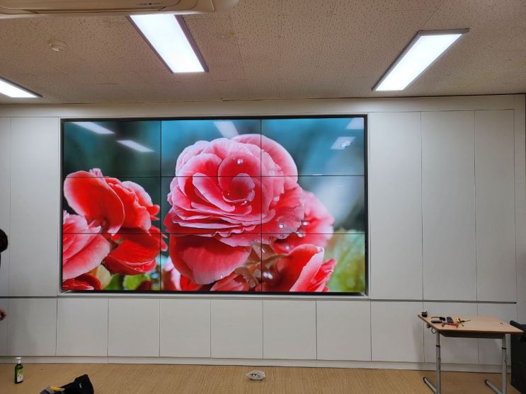  대형 TV 비디오월 멀티비전 49인치 100인치급 147인치 LG 49VL5F DID 디지털 사이니지