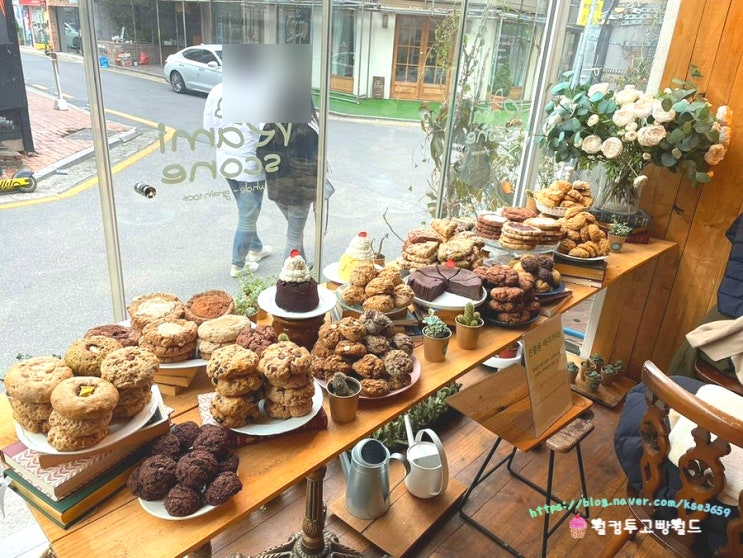  [압구정 데이트 카페] 비건스콘 다이어트스콘 맛집 라미스콘