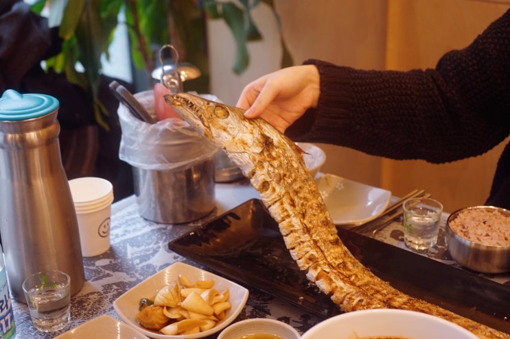  제주 동문시장 맛집 통갈치 생선구이 점심 추천 '금갈치'