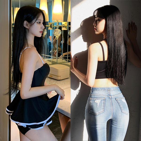 화제의 청바지 모델의 정체 화제의 청바지 모델의 정체