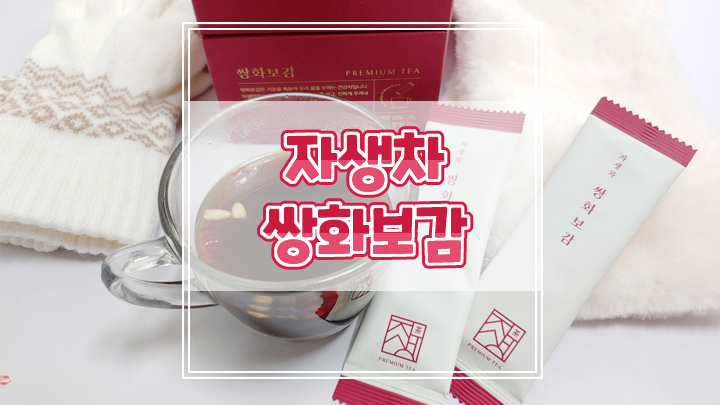  연말 선물로 좋은 면역력 활력 강화 자생차 쌍화보감 추천해요