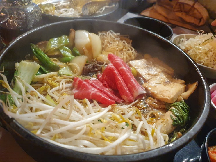  [발산역 맛집] 발산역 연말 모임하기 좋은 스키야키전문점 옥소반 후기