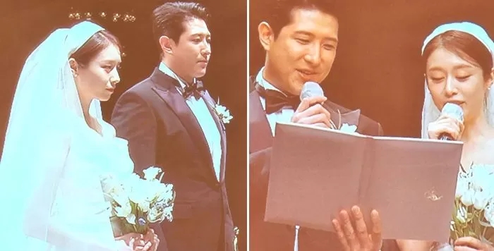 '미녀와 내야수' 지연황재균, 환호 쏟아져 나오는 결혼식 현장 공개됐다 '미녀와 내야수' 지연황재균, 환호 쏟아져 나오는 결혼식 현장 공개됐다