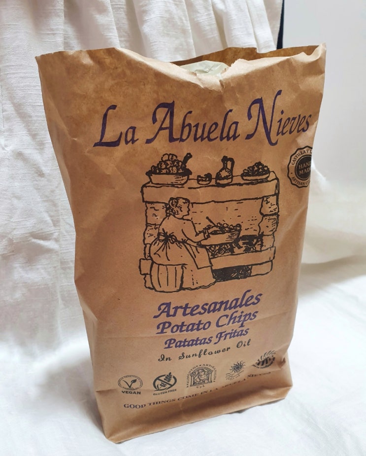  라아부렐라니에베스(la abuela nieves) 스페인 수제감자칩 먹어보자