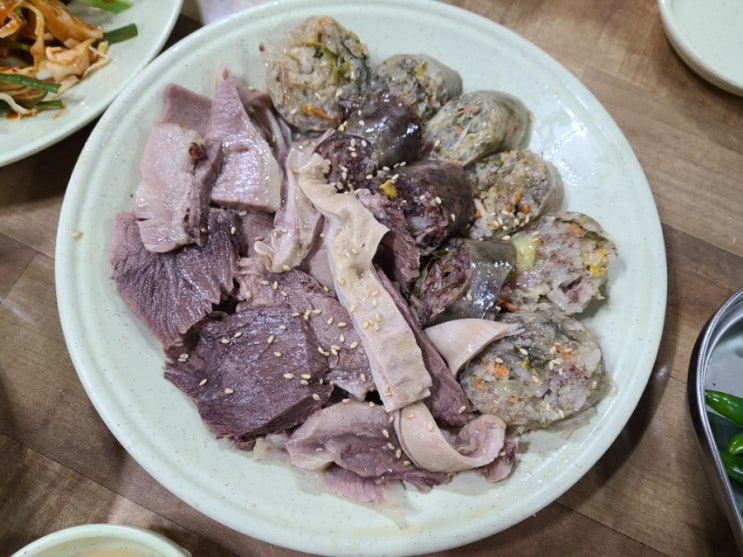  연산동 오소리순대 취향저격 동네맛집