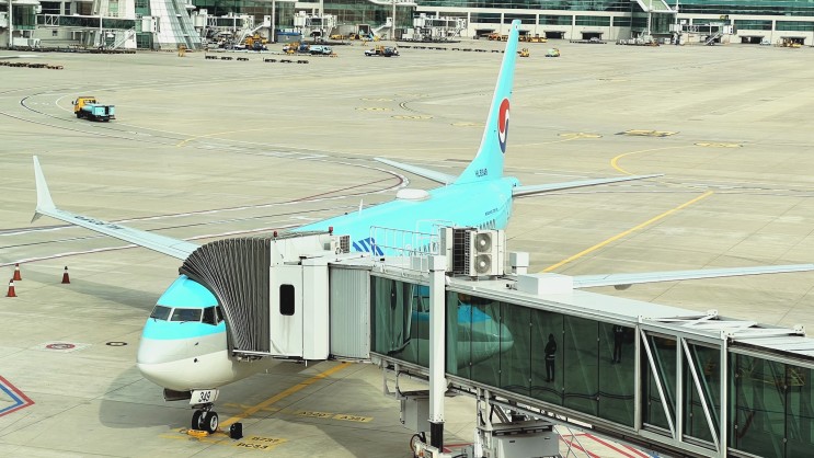 대한항공 이코노미석 KE705 인천 ICN - 나리타 NRT | 보잉 737-8 | 델타 마일리지 | 2022년 12월 비행기록