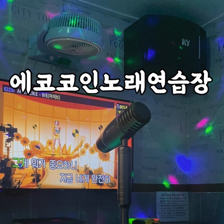  종로구)명륜동 스탠드 마이크가 있는 에코코인노래방