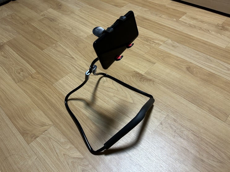  다이소 목걸이형 와이어 집게거치대
