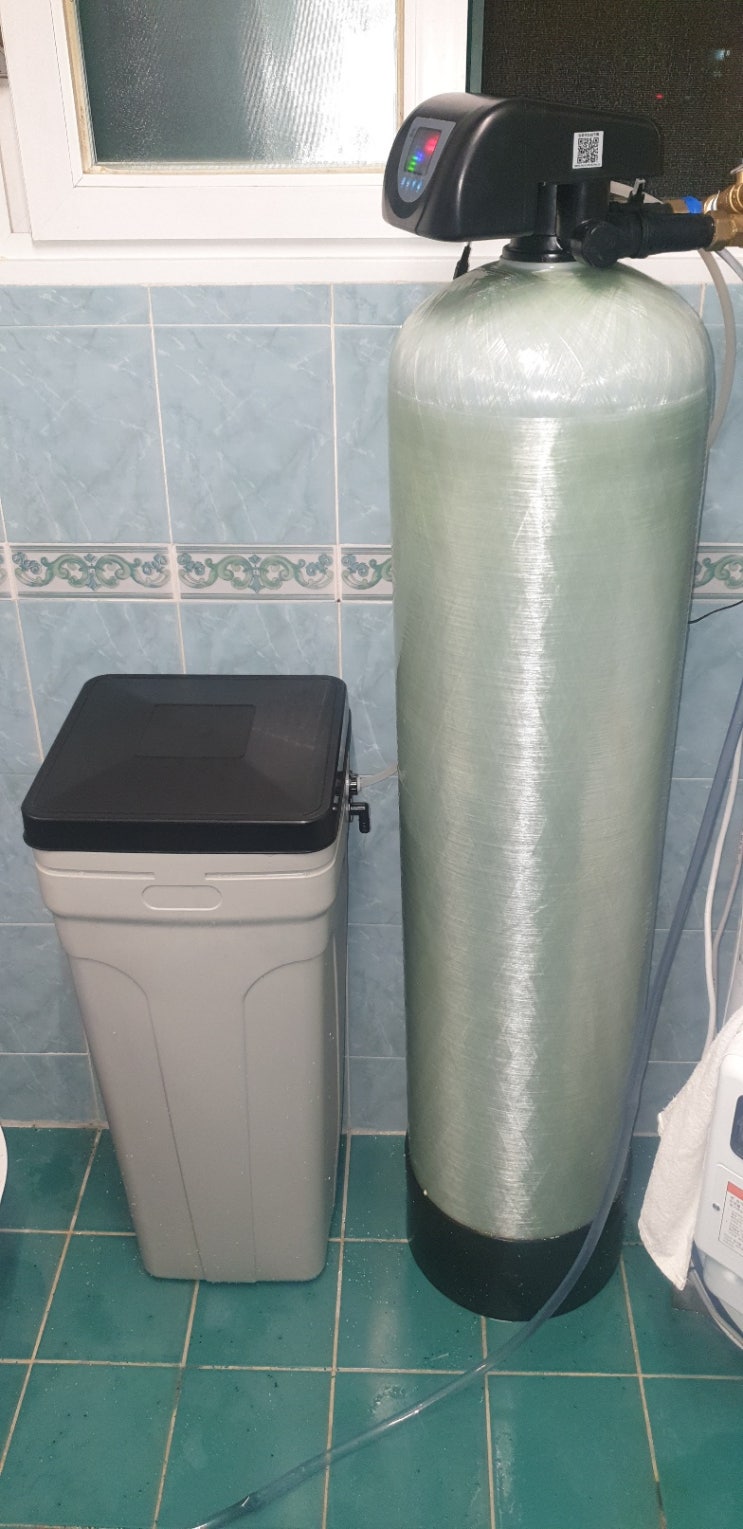  충북 청주, 부드러운물 지하수 자동 연수기 설치