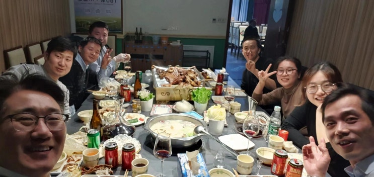 중국 일상_송별회식에 양한마리 + 돼지한마리 중국 일상_송별회식에 양한마리 + 돼지한마리