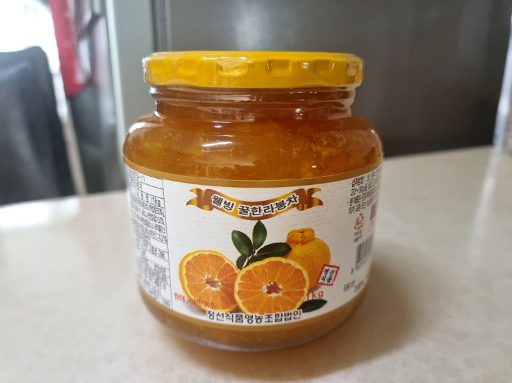 이맘때 따뜻하게 타먹기 좋은 It's Fresh 정선 식품 '웰빙 한라봉청' 이맘때 따뜻하게 타먹기 좋은 It's Fresh 정선 식품 '웰빙 한라봉청'