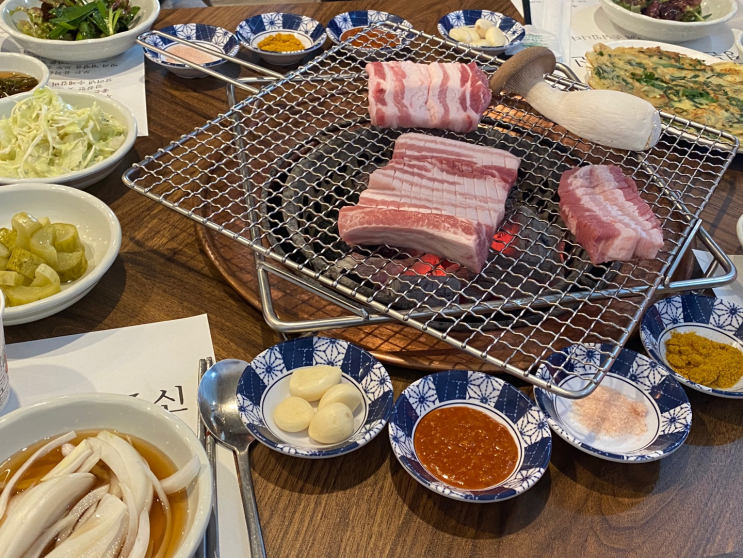  양산 석산(동면) 고기 맛집, '정돈집' 갈비와 껍데기가 환상적인 정갈한 고깃집